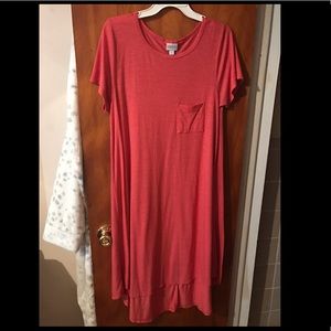 Large - pink Lularoe Carly